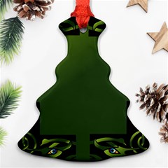 Celtic Corners Ornament (christmas Tree)  by Simbadda