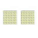 St Patrick S Day Background Symbols Cufflinks (Square) Front(Pair)