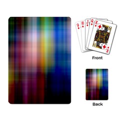 Colorful Abstract Background Playing Card by Simbadda