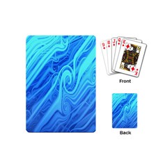 Vintage Pattern Background Wallpaper Playing Cards (mini)  by Simbadda