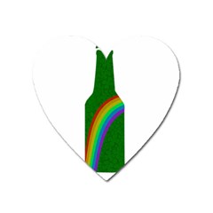St  Patricks Heart Magnet by Valentinaart
