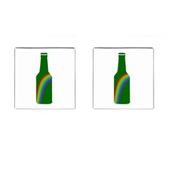 St  Patricks Cufflinks (square) by Valentinaart