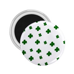 St  Patrick s Clover Pattern 2 25  Magnets by Valentinaart