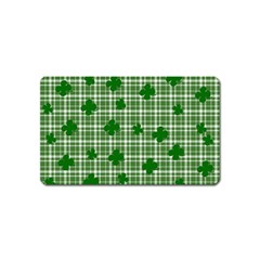 St  Patrick s Day Pattern Magnet (name Card) by Valentinaart