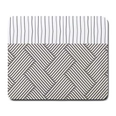 Lines And Stripes Patterns Large Mousepads by TastefulDesigns