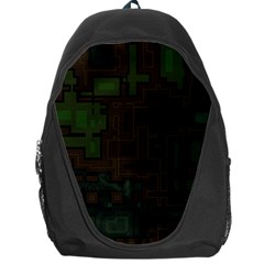 Circuit Board A Completely Seamless Background Design Backpack Bag by Simbadda