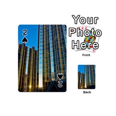 Two Abstract Architectural Patterns Playing Cards 54 (mini)  by Simbadda