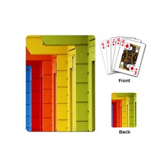 Abstract Minimalism Architecture Playing Cards (mini)  by Simbadda
