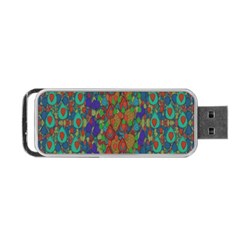 Sea Of Mermaids Portable Usb Flash (one Side) by pepitasart