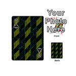 Futuristic Dark Pattern Playing Cards 54 (Mini)  Front - Club7