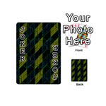 Futuristic Dark Pattern Playing Cards 54 (Mini)  Front - Joker1