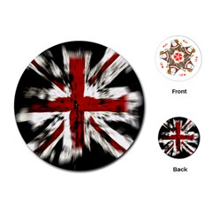 British Flag Playing Cards (round)  by Nexatart