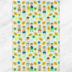 Football Kids Children Pattern Canvas 24  X 36  by Nexatart
