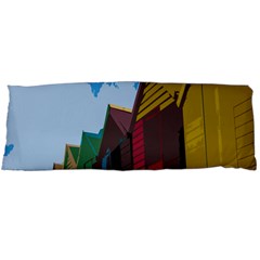 Brightly Colored Dressing Huts Body Pillow Case (dakimakura) by Nexatart