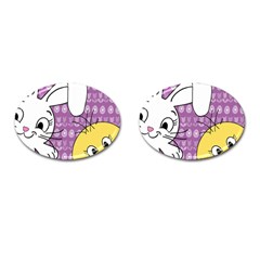 Easter Cufflinks (oval) by Valentinaart