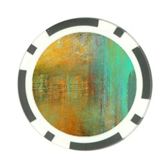 The Waterfall Poker Chip Card Guard by digitaldivadesigns