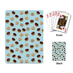 Donuts Pattern Playing Card by Valentinaart