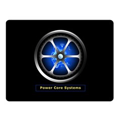 Power Core Fleece Blanket (small) by linceazul