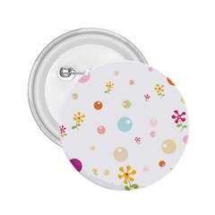 Flower Floral Star Balloon Bubble 2 25  Buttons by Mariart