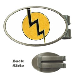 Lightning Bolt Money Clips (oval)  by linceazul