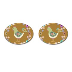 Easter Cufflinks (oval) by Valentinaart