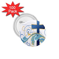 Easter Clip Art Free Religious 1 75  Buttons (100 Pack)  by Mariart