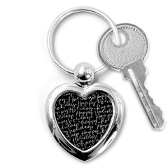 Happy Holidays Key Chains (heart)  by Mariart