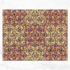 Vintage Ornate Baroque Rectangular Jigsaw Puzzl by dflcprints