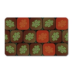 Information Puzzle Magnet (rectangular) by linceazul