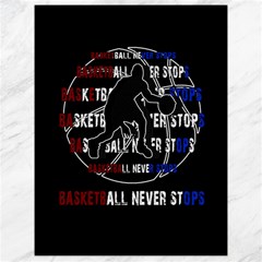 Basketball Never Stops Canvas 18  X 24   by Valentinaart