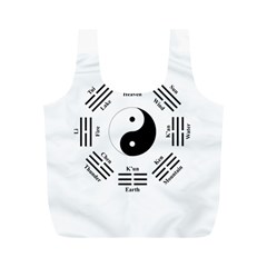 I Ching  Full Print Recycle Bags (m)  by Valentinaart