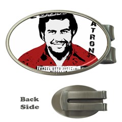 Pablo Escobar  Money Clips (oval)  by Valentinaart