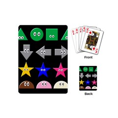 Cute Symbol Playing Cards (mini)  by Nexatart