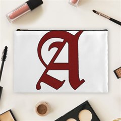The Scarlet Letter Cosmetic Bag (large)  by Valentinaart