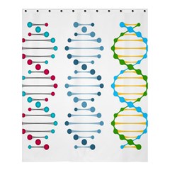 Genetic Dna Blood Flow Cells Shower Curtain 60  X 72  (medium)  by Mariart