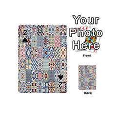 Deco Heritage Mix Playing Cards 54 (mini)  by Mariart