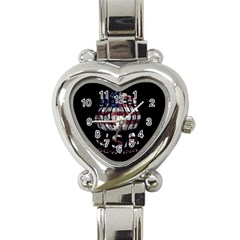 Usa Bowling  Heart Italian Charm Watch by Valentinaart