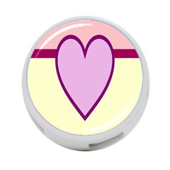 Cute Gender Gendercute Flags Love Heart Line Valentine 4-port Usb Hub (one Side) by Mariart