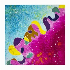 Fabric Rainbow Medium Glasses Cloth by Mariart