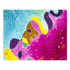 Fabric Rainbow Double Sided Flano Blanket (large)  by Mariart