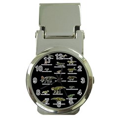 Dinosaurs Names Money Clip Watches by Valentinaart