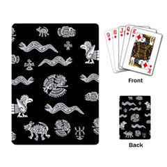 Aztecs Pattern Playing Card by Valentinaart