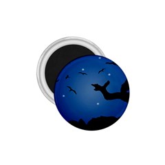 Nightscape Landscape Illustration 1 75  Magnets by dflcprints