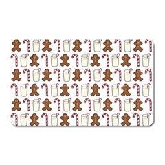 Christmas Trio Pattern Magnet (rectangular) by Nexatart