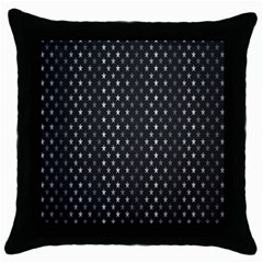 Rabstol Net Black White Space Light Throw Pillow Case (black) by Mariart