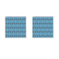 Bicycles Pattern Cufflinks (square) by linceazul