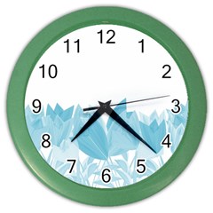 Tulips Color Wall Clocks by ValentinaDesign