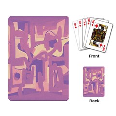Abstract Art Playing Card by ValentinaDesign