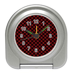 Pattern Travel Alarm Clocks by ValentinaDesign