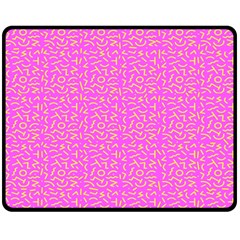 Abstract Art  Double Sided Fleece Blanket (medium)  by ValentinaDesign